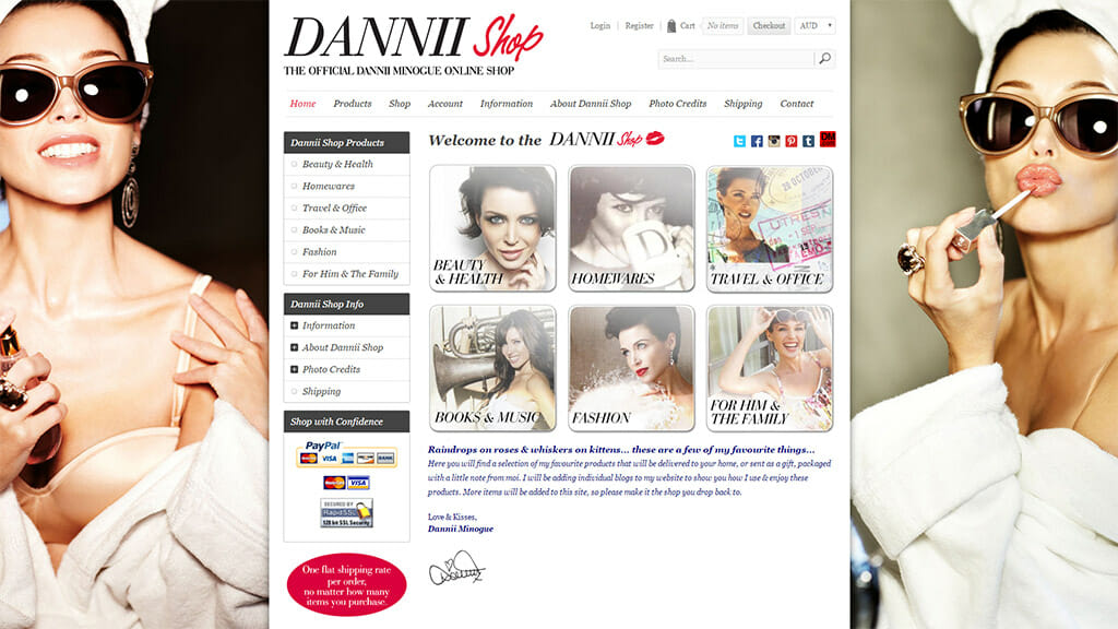 Dannii Shop Online Store